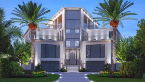 Architectural rendering of the Connor's Avenue residential project